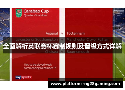 全面解析英联赛杯赛制规则及晋级方式详解